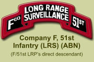 Company F, 51st Infantry (LRS) (ABN) (F/51st LRP’s direct descendant)